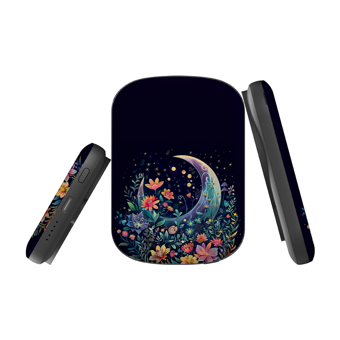 MagSafe Power Bank - Summer Moon Floral II
