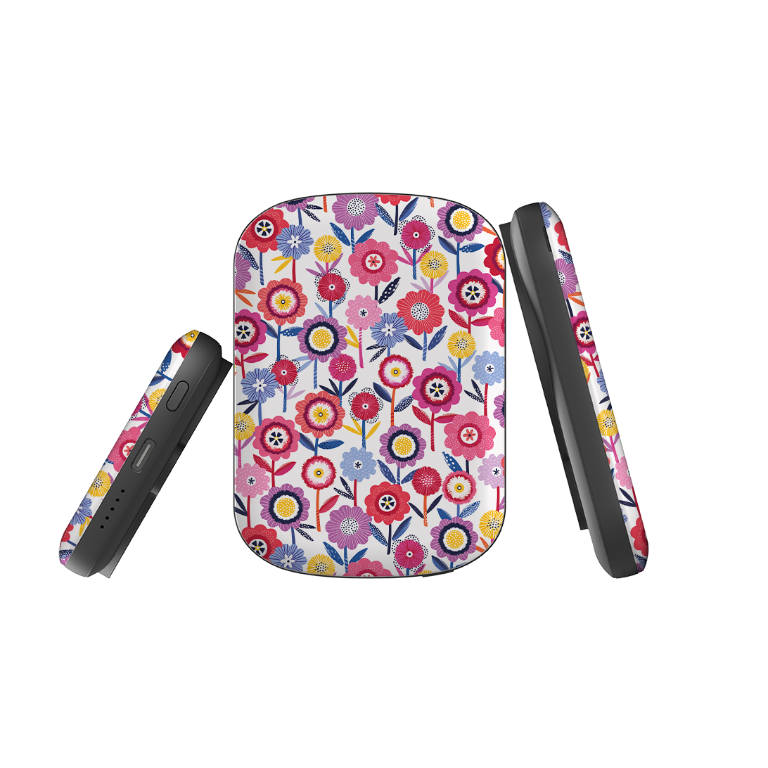 MagSafe Power Bank - Summer Garden I By Ali Brookes