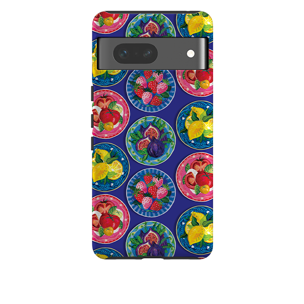 Google Tough Case - Summer Plates Blue By Emma Frances Grant