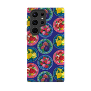Samsung Tough  Case - Summer Plates Blue By Emma Frances Grant