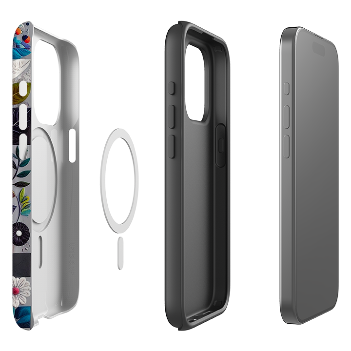 iPhone MagSafe Tough Case - Summer Petals