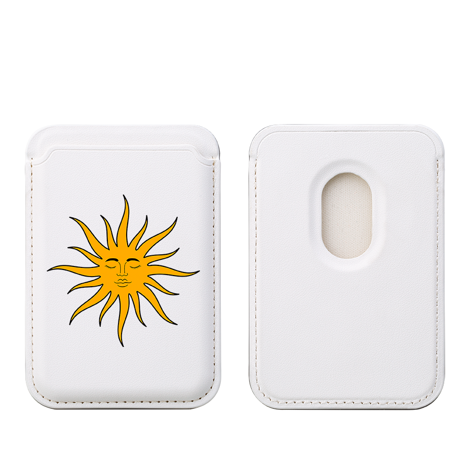 Sun MagSafe Wallet- White