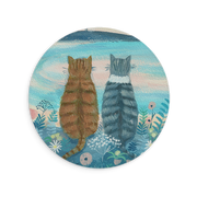 Sunset Cats 2 Mouse Mat By Mary Stubberfield