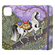 Sunset Steed Wallet Case By Catherine Rowe