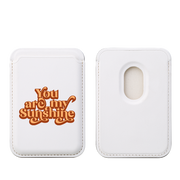 Sunshine MagSafe Wallet- White