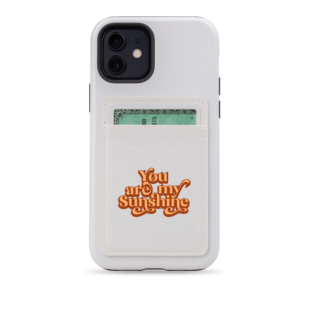 Sunshine MagSafe Wallet- White