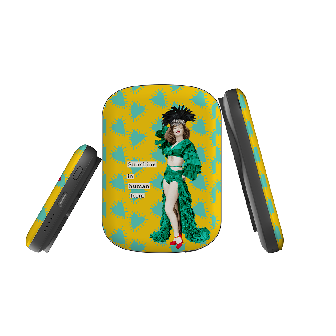 MagSafe Power Bank - Sunshine In Human Form By Clare Jordan