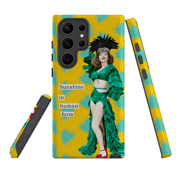 Samsung Tough Case - Sunshine in Human Form  By Clare Jordan