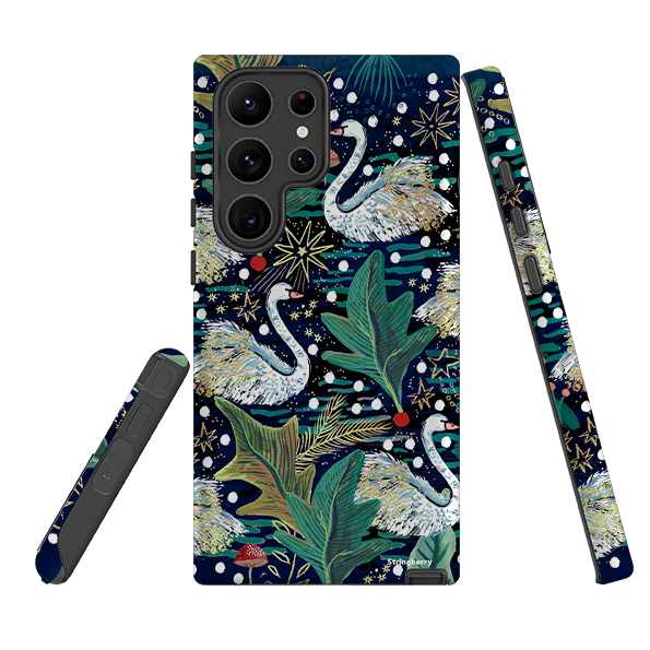 Samsung Tough Case - Swan By Emma Frances Grant