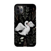 iPhone Tough Case - Swan By Anna Stead