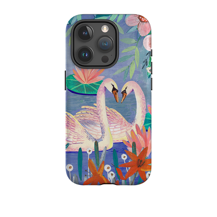 iPhone Tough Case - Swans By Caroline Bonne Muller
