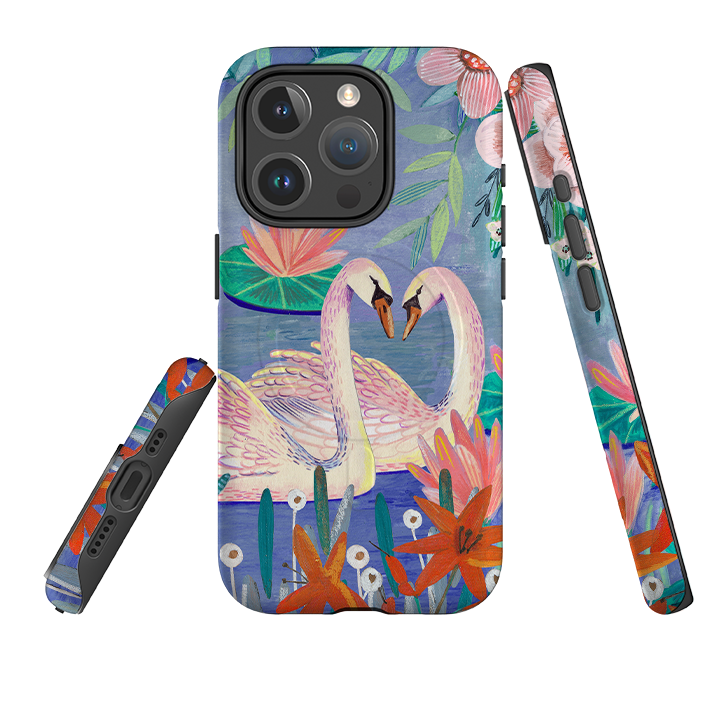 iPhone MagSafe Tough Case -  Swans By Caroline Bonne Muller