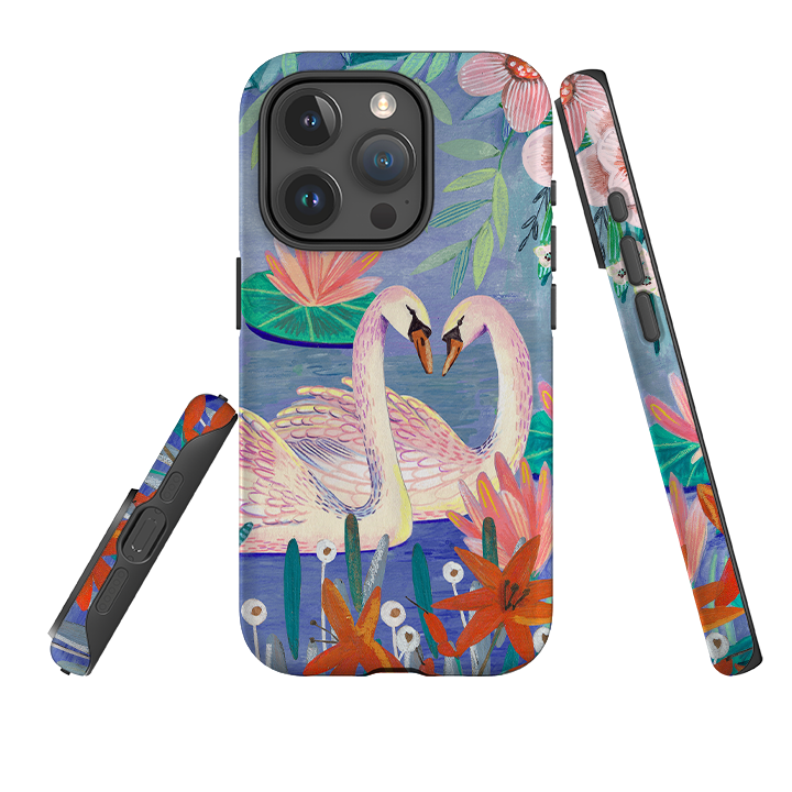 iPhone Tough Case - Swans By Caroline Bonne Muller