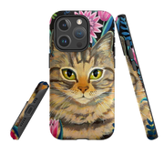 iPhone MagSafe Tough Case - Tabby Cat By Mary Stubberfield