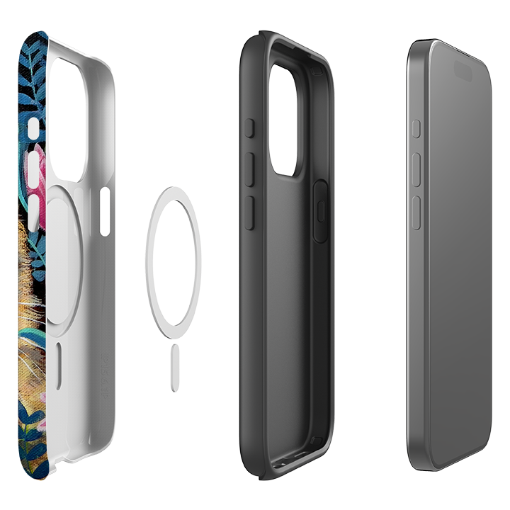 iPhone MagSafe Tough Case - Tabby Cat By Mary Stubberfield