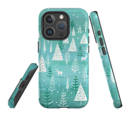 iPhone MagSafe Tough Case - Teal Tundra By Mary Stubberfield