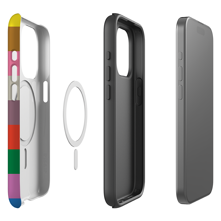iPhone MagSafe Tough Case -  Technicolour