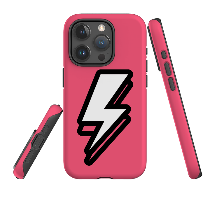 iPhone Tough Case - Thunder Peach
