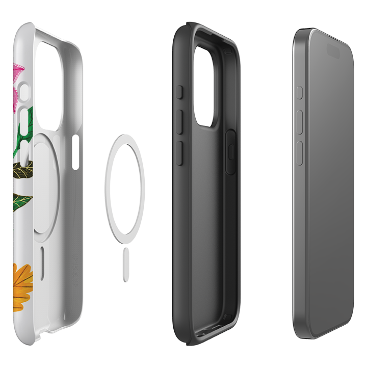 iPhone MagSafe Tough Case - Trumpet Flowers By Lee Foster Wilson