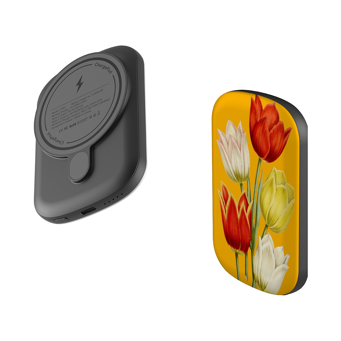 MagSafe Power Bank - Tulips