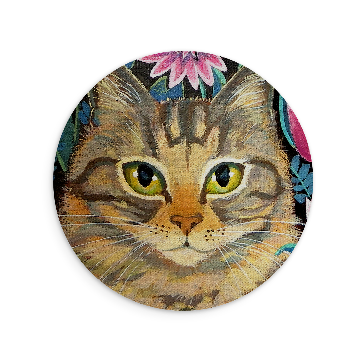Tabby Cat Mouse Mat By Mary Stubberfield