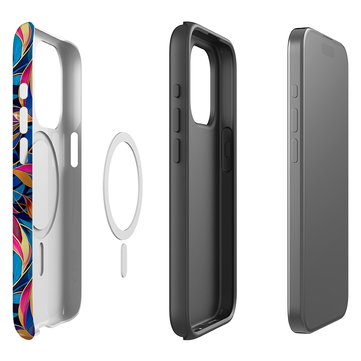 iPhone MagSafe Tough Case - Tangled Leaves