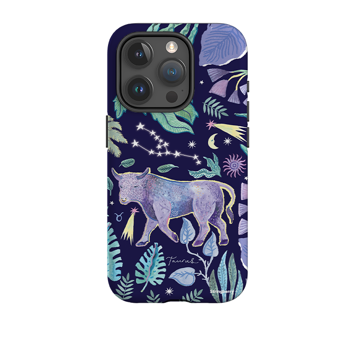 iPhone Tough Case - Taurus By Emma Frances Grant