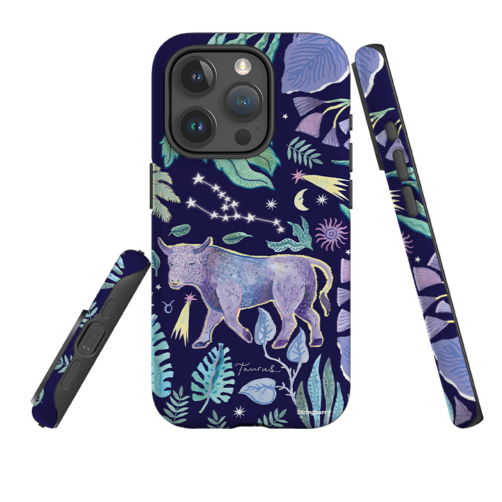 iPhone Tough Case - Taurus By Emma Frances Grant