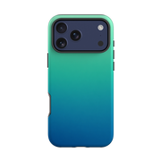 iPhone Tough Case - Teal Ombre