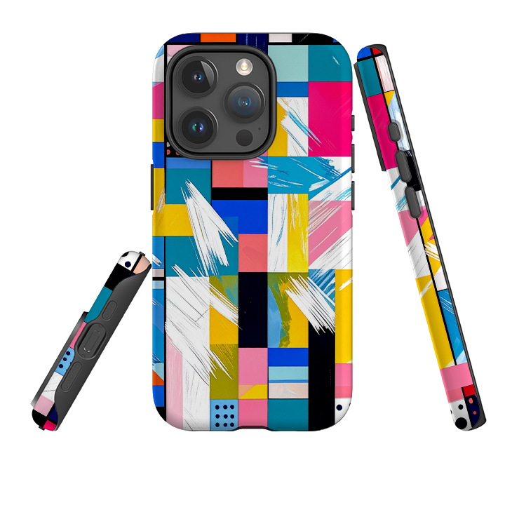 iPhone Tough Case - Technicolor Blast