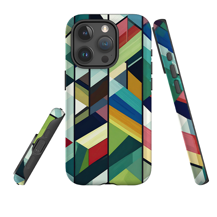 iPhone Tough Case - Technicolor Green