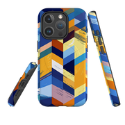 iPhone MagSafe Tough Case - Technicolour Stripes