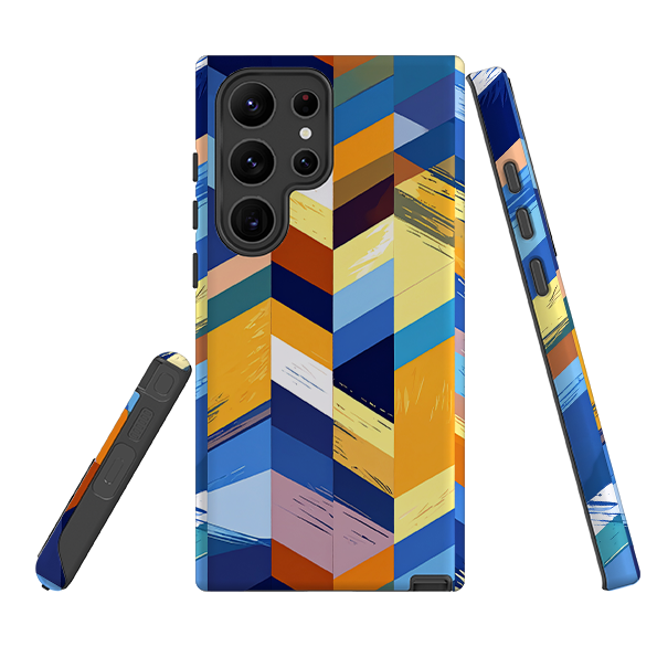 Samsung Tough Case - Technicolor Stripes