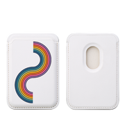 Technicolor III MagSafe Wallet- White