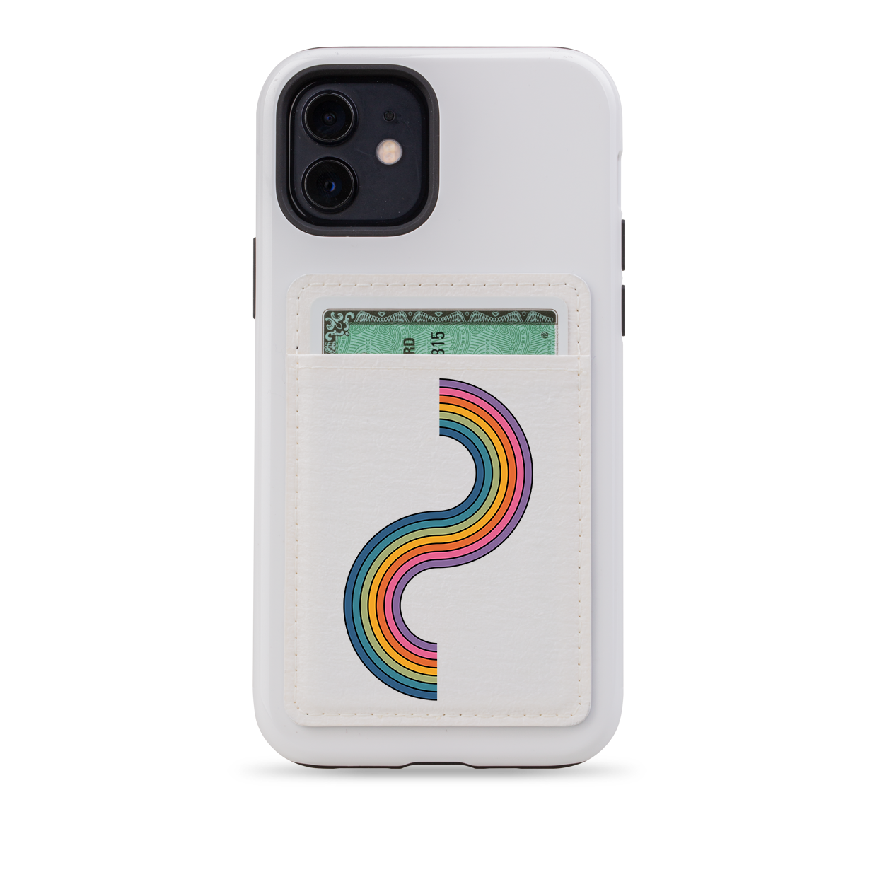 Technicolor III MagSafe Wallet- White