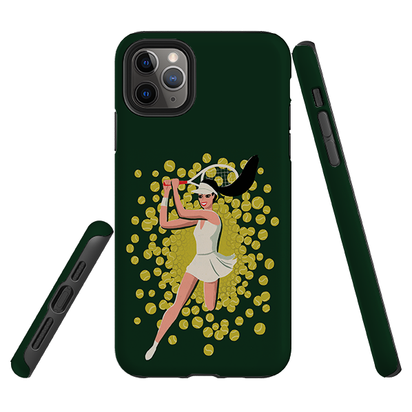 iPhone Tough Case - Tennis Burst