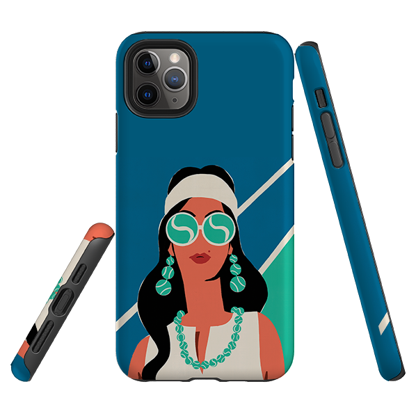 iPhone Tough Case - Tennis Fashion