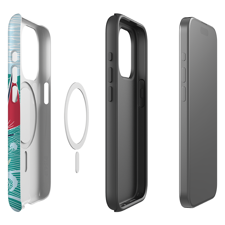 iPhone MagSafe Tough Case - Terns By Kate heiss