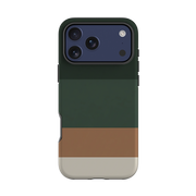 iPhone Tough Case - Terracotta and Green Gradient
