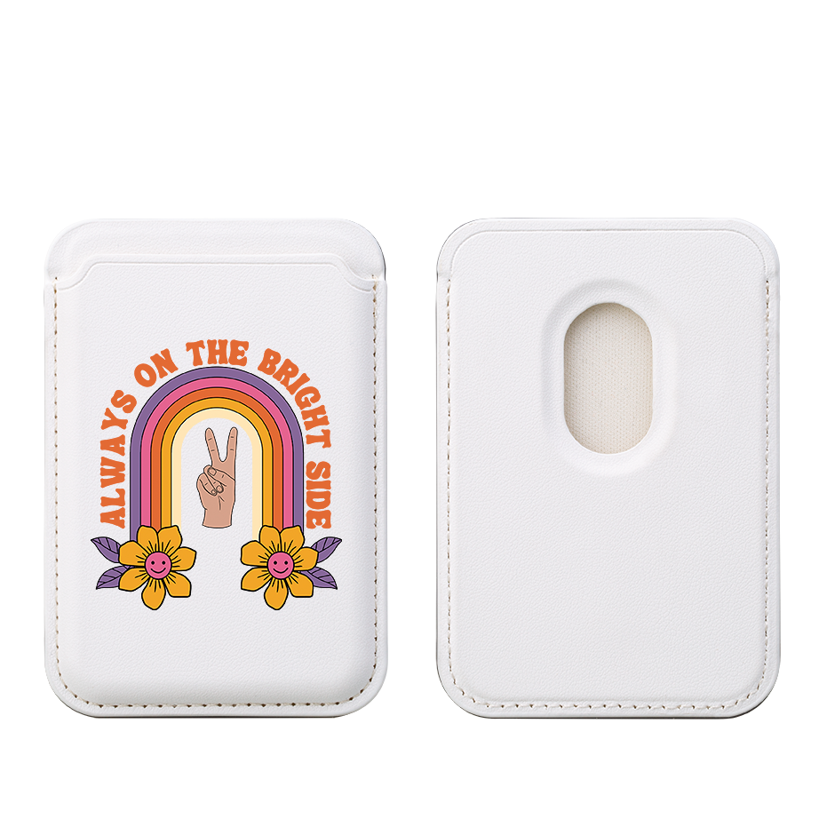 The Bright Side MagSafe Wallet- White