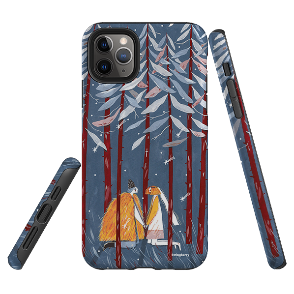iPhone Tough Case - The Fir Church By Madalina Andronic