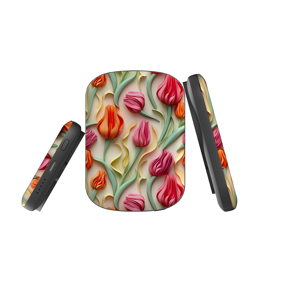 MagSafe Power Bank - The Hague Tulips