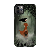iPhone Tough Case - The Raven Girl By Maja Lindberg
