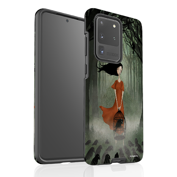 Samsung Tough Case - The Raven Girl By Maja Lindberg