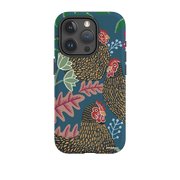 iPhone Tough Case - Three French Hens By Kate Heiss