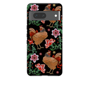 Google Tough  Case - Three French Hens By Maria Matos