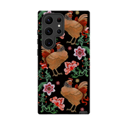 Samsung Tough  Case - Three French Hens By Maria Matos