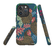 iPhone MagSafe Tough Case -  Three French Hens By Kate Heiss