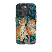 iPhone Tough Case - Tiger By Caroline Bonne Muller