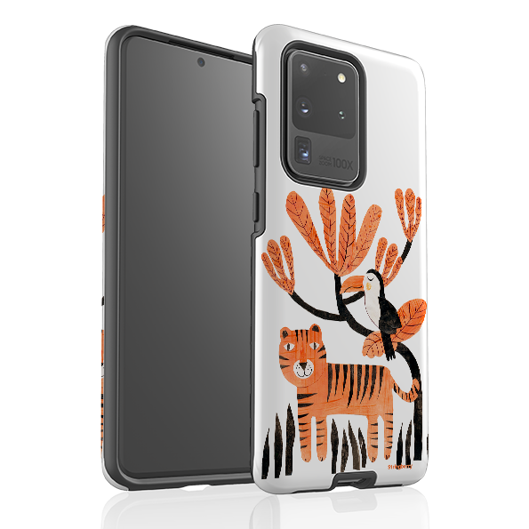 Samsung Tough Case - Tiger And Toucan By Tracey English